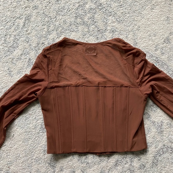 With Jean Al Top in Chocolate - Picture 8 of 8